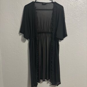 Elegant Black Kimono